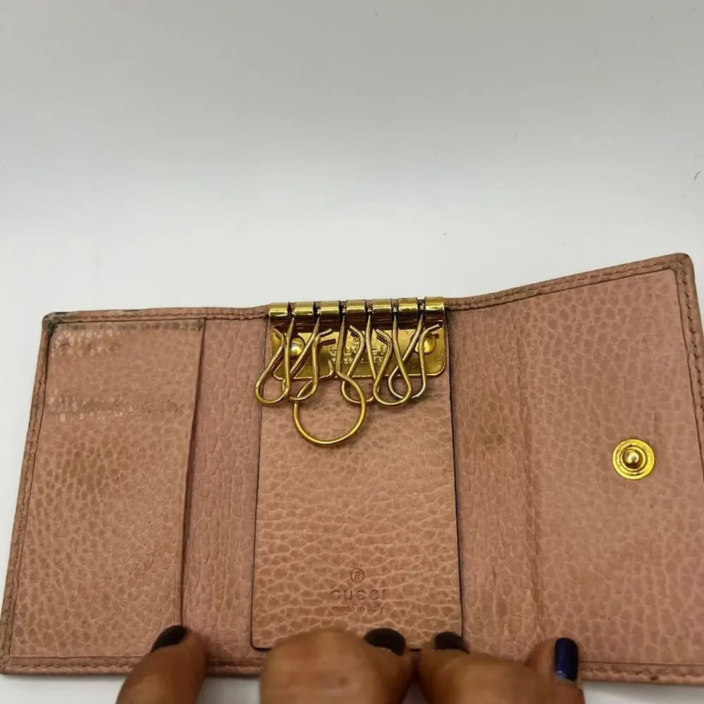 GUC Gucci Pink Key Case with Box and Dustbag - Picture 6 of 7